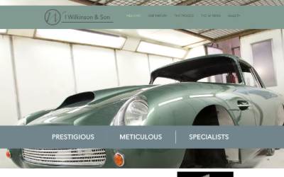 Top of the website for I Wilkinson & Son Ltd
