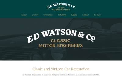 Top of the website for Edward Watson & Co. LTD