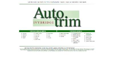 Website preview for Autotrim