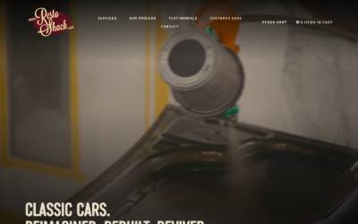 Website preview for RestoShack