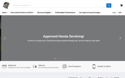 Website preview for TPW Engineering
