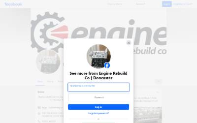 Website preview for Engine rebuild co