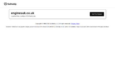 Website preview for Used Engines