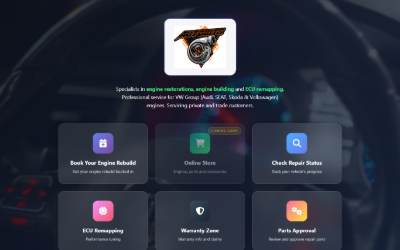 Website preview for Autobits