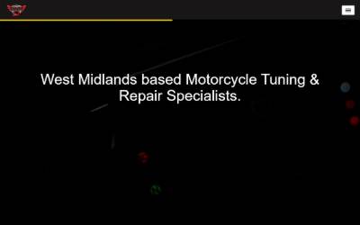 Top of the website for Shireoak Motorcycle Repairs & Performance ltd