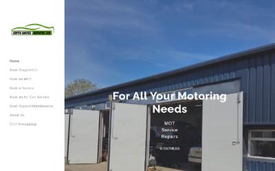 Website preview for Gwyn Davies Autotec LTD