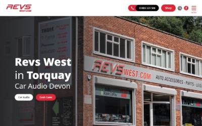 Website preview for Revs West