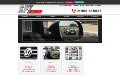 Website preview for SP Tuning Ltd