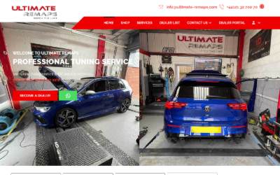 Website preview for Ultimate Remaps