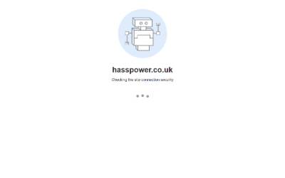Website preview for Hass Power