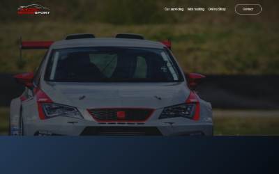 Website preview for MAC Motorsport