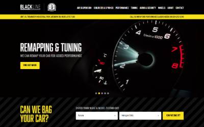 Website preview for Blackline Performance