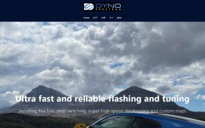 Website preview for Dyno Spectrum Ltd.