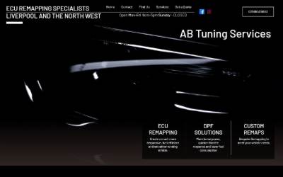 Website preview for AB Tuning Services