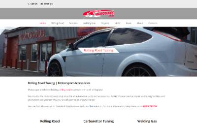 Website preview for Motoscope