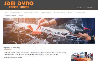 Website preview for JDM Dyno Engine Tuning