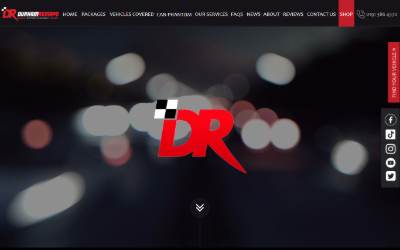 Website preview for Durham Remaps DR