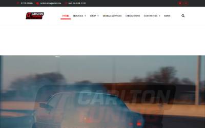 Website preview for Carlton Tuning