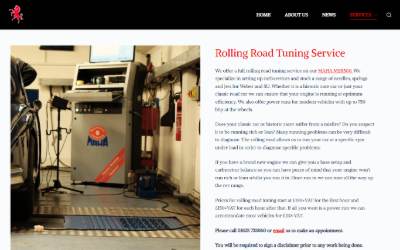 Website preview for CCK Historic