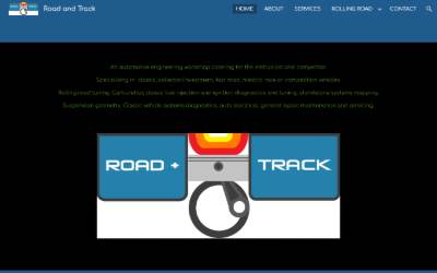 Website preview for Road and Track