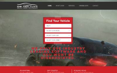 Website preview for Chip Tech Tuning