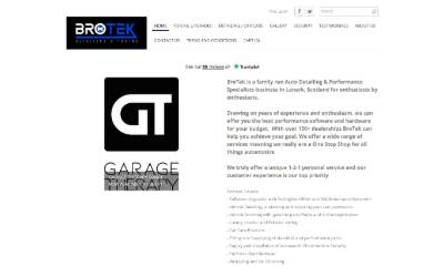 Website preview for Brotek