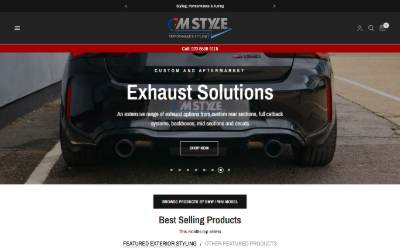 Website preview for M Style (BMW)