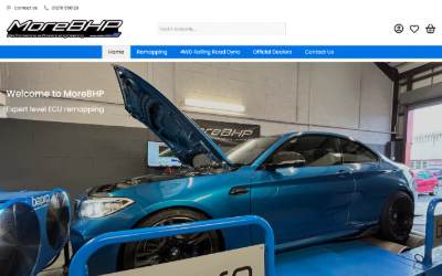 Website preview for MoreBHP