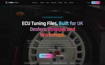 Website preview for Tunerfiles