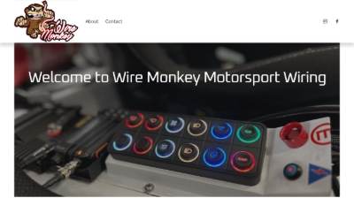 Website preview for Wire Monkey