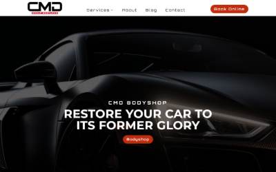 Website preview for CMD Group Scotland LTD