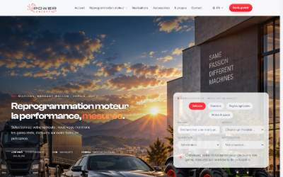 Website preview for PowerConcept