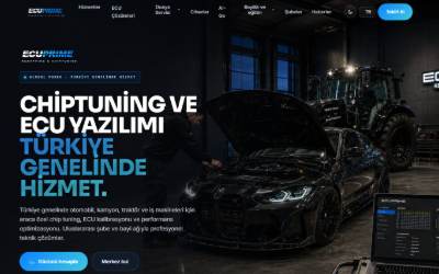 Website preview for Prime Chiptuning Malatya