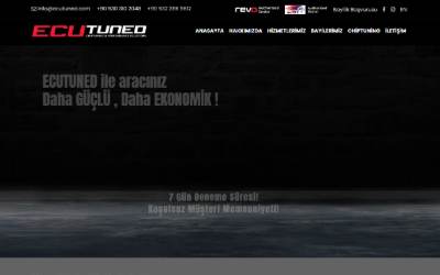 Website preview for ECUTUNED Kirklareli